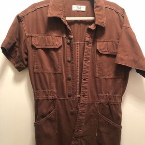 Free People We The Free denim jumpsuit